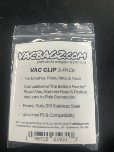 Vac-Clip (3pc) by Vacbagz