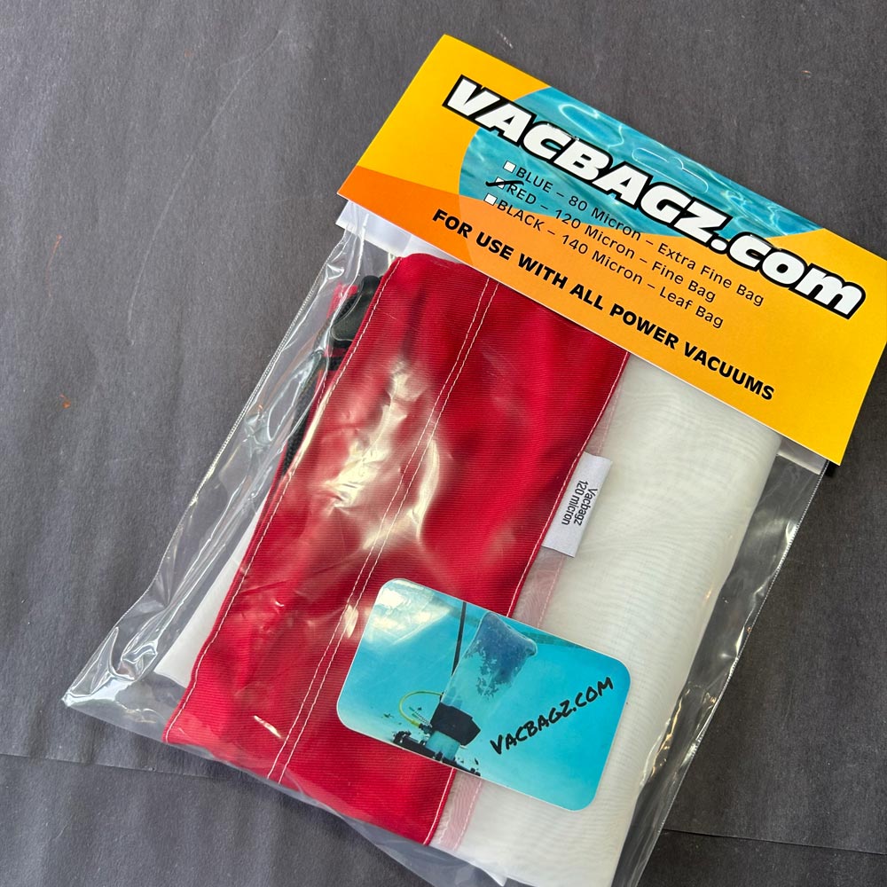 Small Vacuum Grit Pack 13" for Bottom Feeder - Bottom Feeder Shrimp - BWT F1 Turbo Kokido - Vektro - Leaf Master